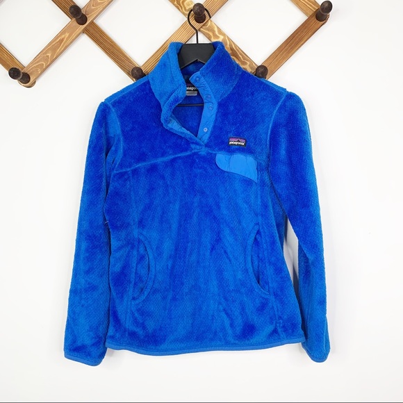 Patagonia Tops - PATAGONIA re-tool snap t blue pullover
